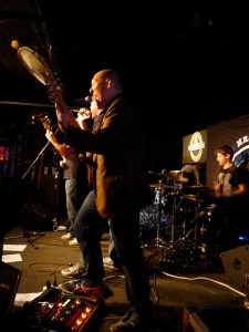 Mike Frederick with Mrs. Skannotto, live in 2012